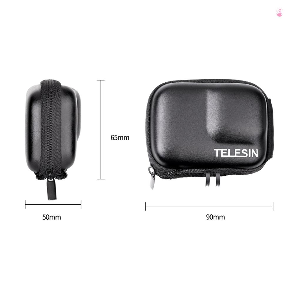Telesin Túi Đựng Bảo Vệ Có Khóa Kéo Chống Thấm Nước ip54 Thay Thế Chuyên Dụng Cho Máy Ảnh Hành Động ip54 9 10