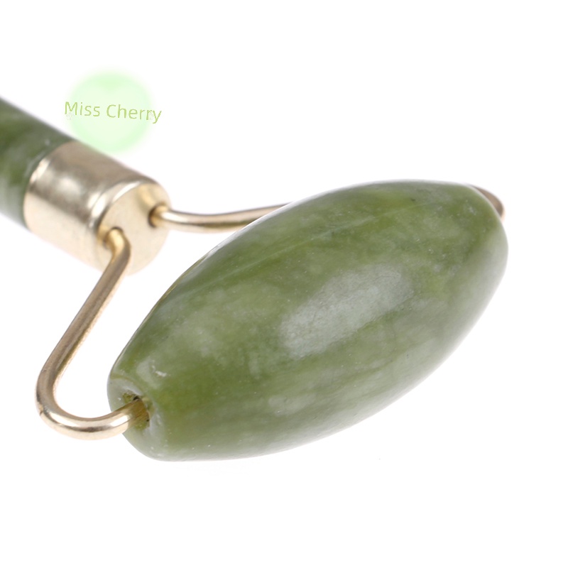 1 Cây Lăn Mát Xa Mặt / Cơ Thể Bằng Đá Ngọc Bích Chống Lão Hóa heyuanlong444