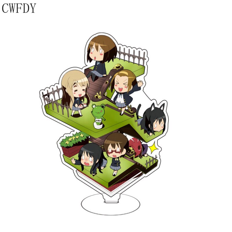 Mô hình Standee Anime K-ON! Acrylic Hirasawa Yui Akiyama Mio Tainaka Ritsu Kotobuki Tsumugi KON Family