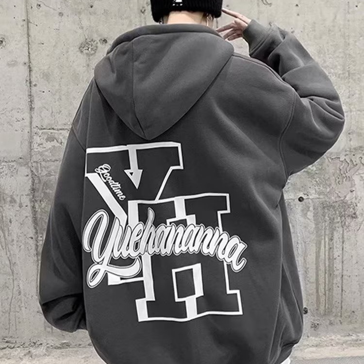 Áo Khoác Hoodie Phong Cách Đường Phố Thời Trang Xuân Thu Cho Nam Giới