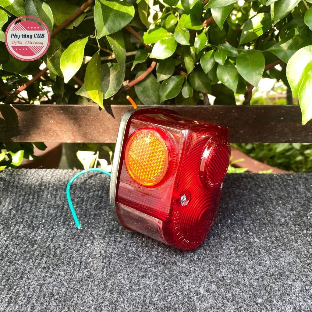 Đèn hậu cub cánh én-81 có mắt mèo giả zin