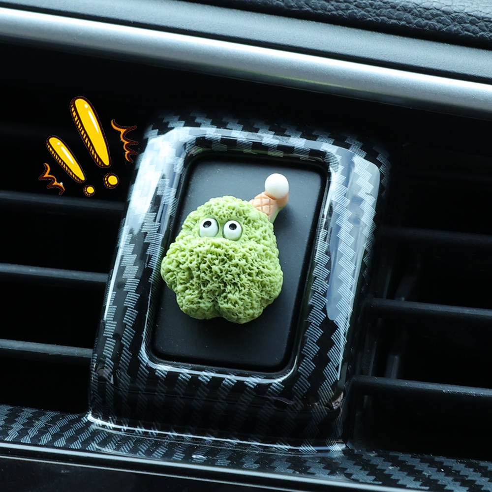 Phụ Kiện Trang Trí Nội Thất Ô Tô Hình Quái Vật Hoạt Hình Bằng resin Sáng Tạo diy