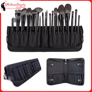  Bao Da Đựng Cọ Trang Điểm Chuyên Nghiệp Gấp Gọn 29 Lỗ Tiện Lợi 