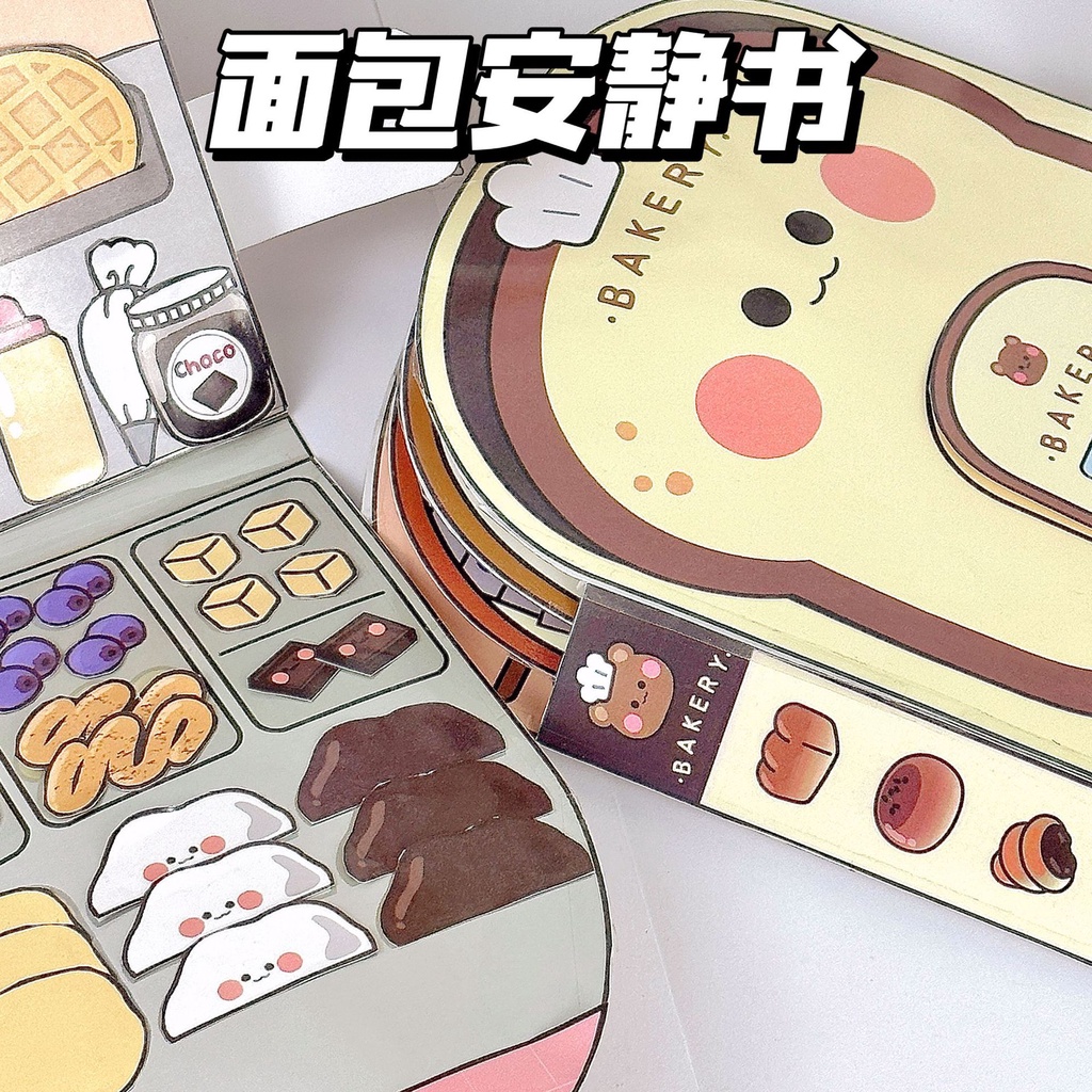 Sanrio Kuromi Cinnamoroll Handmade Tự Làm Sách Giải Nén Trò Chơi Vui Nhộn Cuốn Sách Êm Sách Tự Làm Đồ Chơi Chất Liệu-top3C01