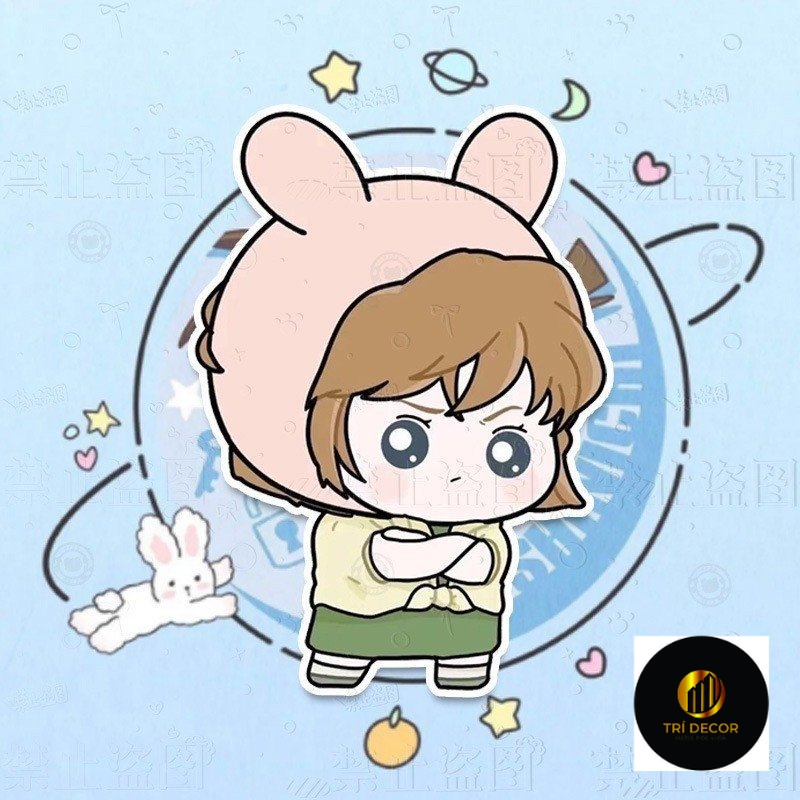 Móc khóa DETECTIVE CONAN Thám Tử Lừng Danh ver Ếch con anime chibi độc đáo