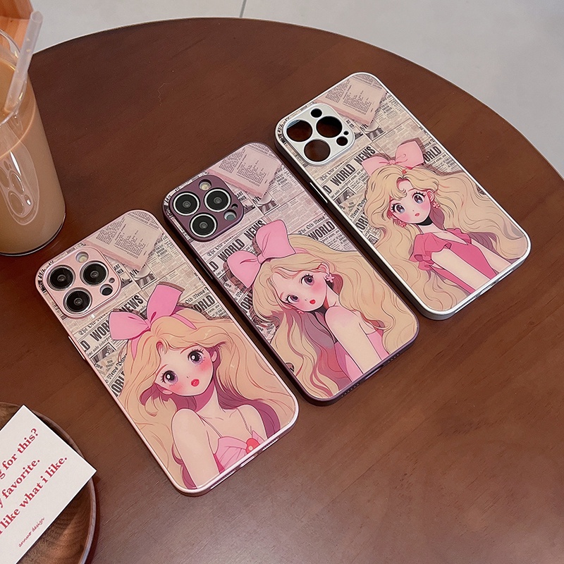 Ốp Điện Thoại Mặt Kính Cho iphone 15 14 11 plus 12 13 pro max 15 14 11 plus 12 13 pro max