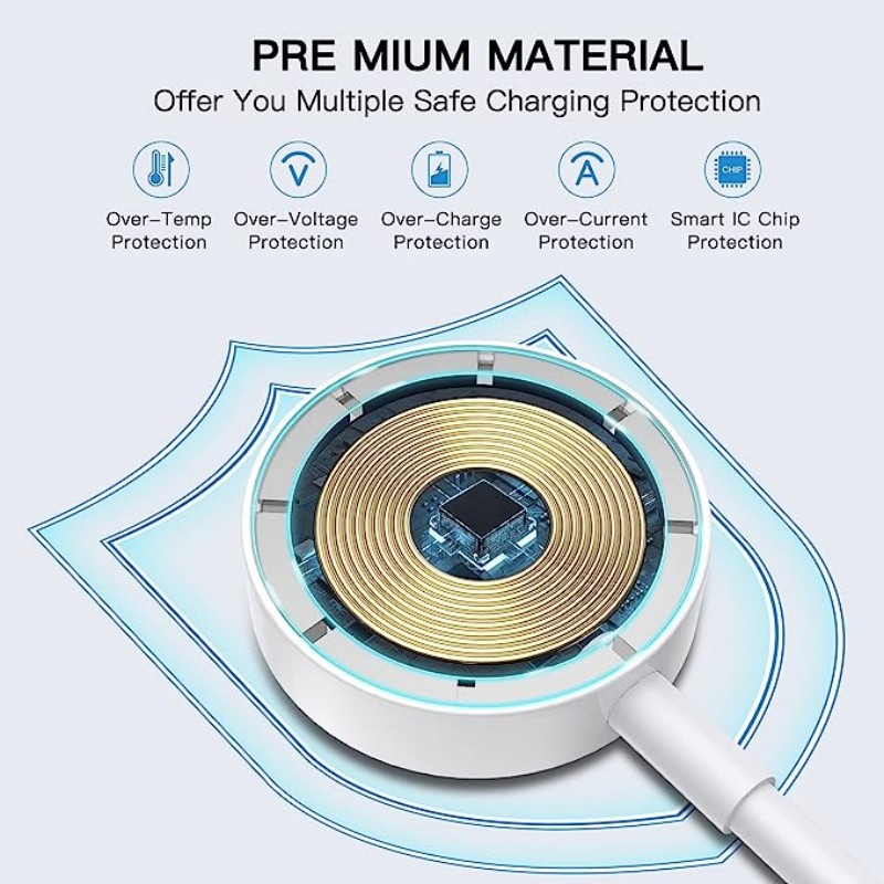 Đế Sạc Nhanh Không Dây Cho Đồng Hồ Thông Minh apple watch series 8 / 7 / 6 / se / ultra / 5 / 4 / 3 / 2