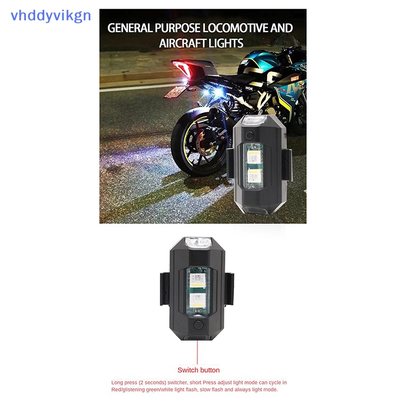 1 Đèn led Nhấp Nháy mini Chống Va Chạm Thông Dụng Cho Xe Đạp