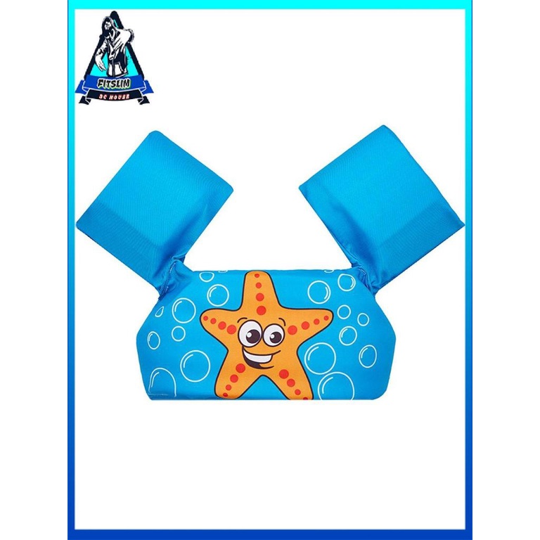 Cartoon Swimming Arm Ring Safety Life Jackets Kids Water Sleeve Buoyancy Vest