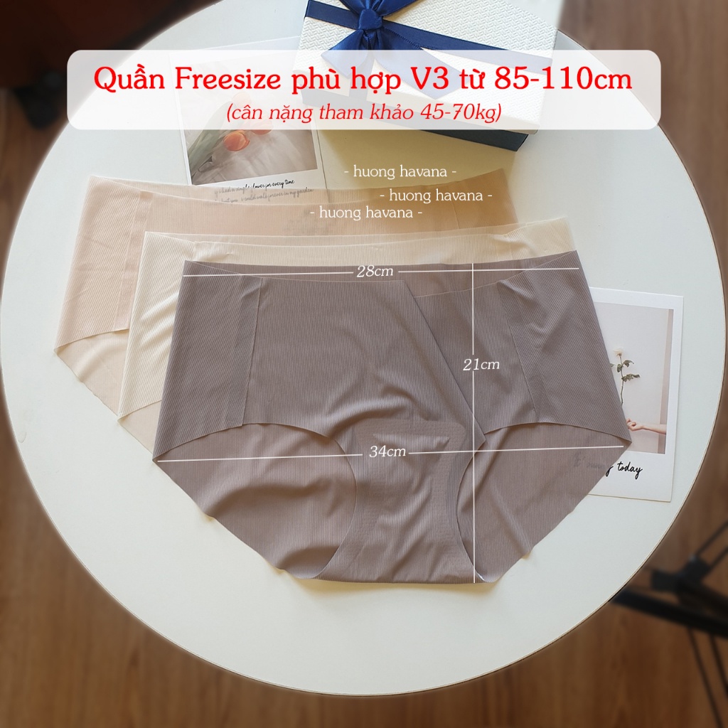 Quần lót nữ su thạch mềm mỏng tàng hình không lộ viền PT Store Q221