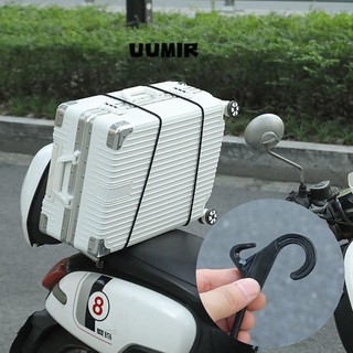 Uumir dây đai buộc hành lý có móc màu đen dài 1m