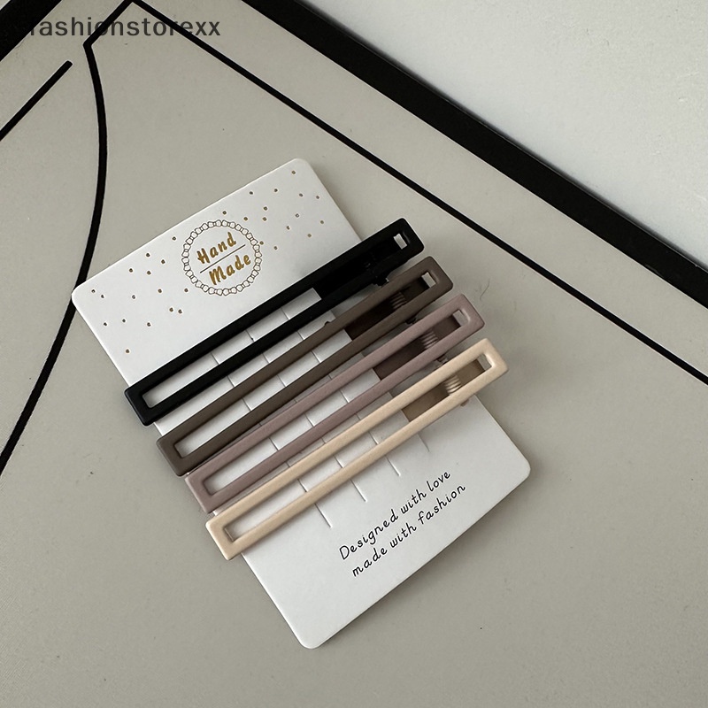 Set 3 / 4 Kẹp Tóc Hợp Kim Kiểu Dáng Hình Học Phong Cách vintage Thời Trang Cho Nữ