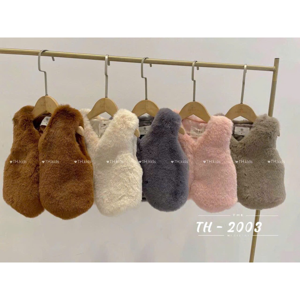 Áo gile lông QCCC cho bé 2003