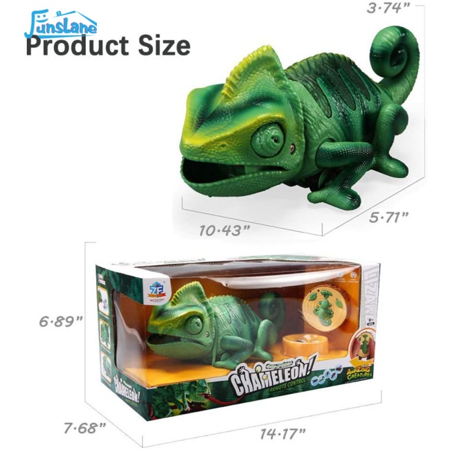 Funslane Tắc Kè Hoa Điều Khiển Từ Xa Hình Động Vật Đáng Yêu