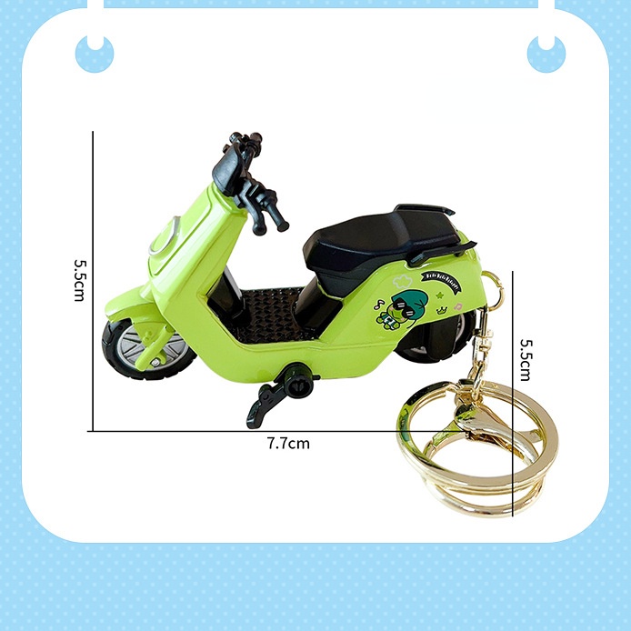 Móc Khóa Xe Hơi / Chìa Khóa Bằng Hợp Kim Họa Tiết Hoạt Hình Sáng Tạo