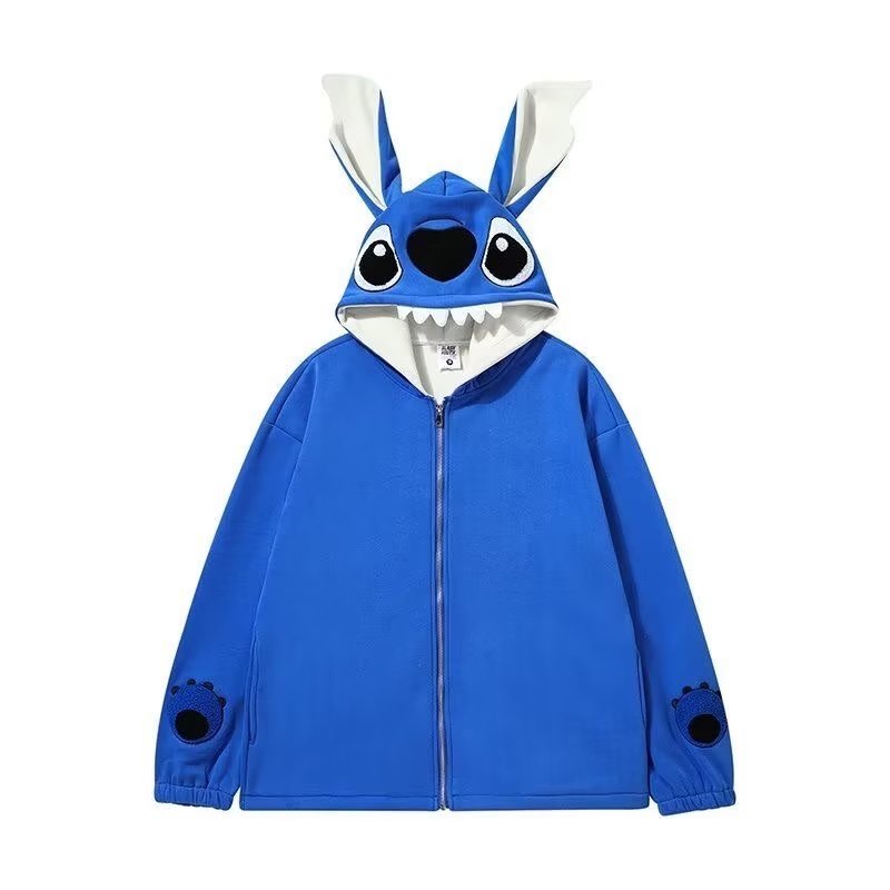 Hoạt Hình Áo Khoác Có Mũ Trùm Dáng Rộng Thời Trang Dành Cho Nữ Và Nam