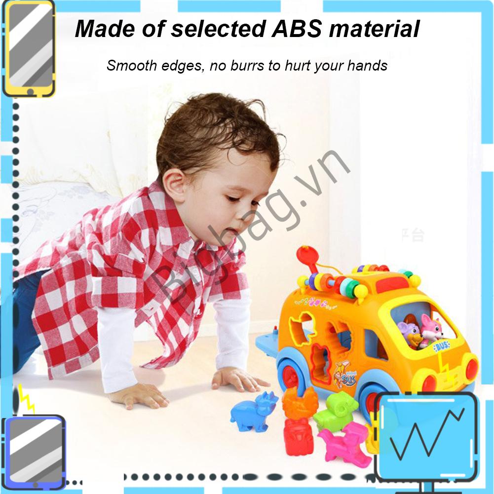 Đồ Chơi Xe Hơi Học Nhạc Không bpa Trò Chơi Tương Tác / Hình Dạng / Động Vật
