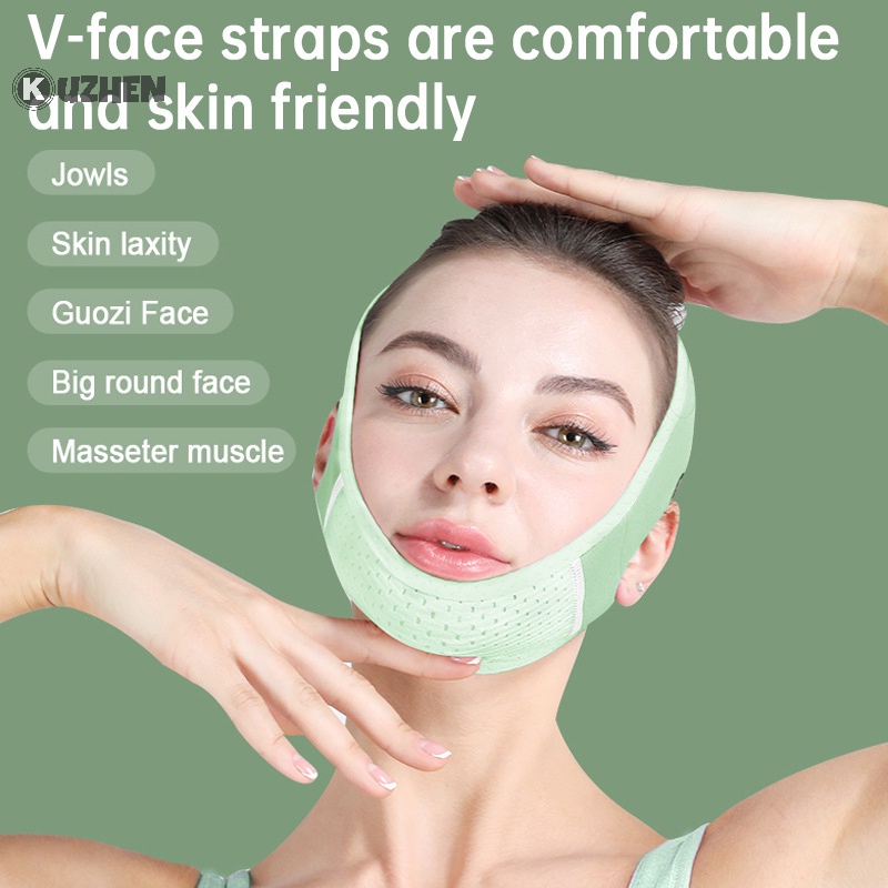 Kuzhen Đai Đeo Nâng Cơ Mặt Tạo Cằm Chữ v Chống Lão Hóa