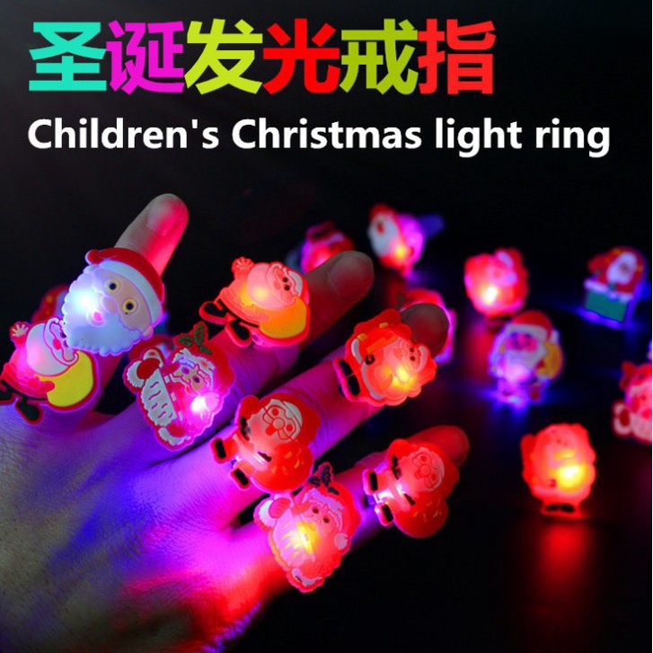 Set 10 Vòng Vớ Có Đèn led Phát Sáng Trang Trí Tiệc Giáng Sinh Vui Nhộn Cho Bé