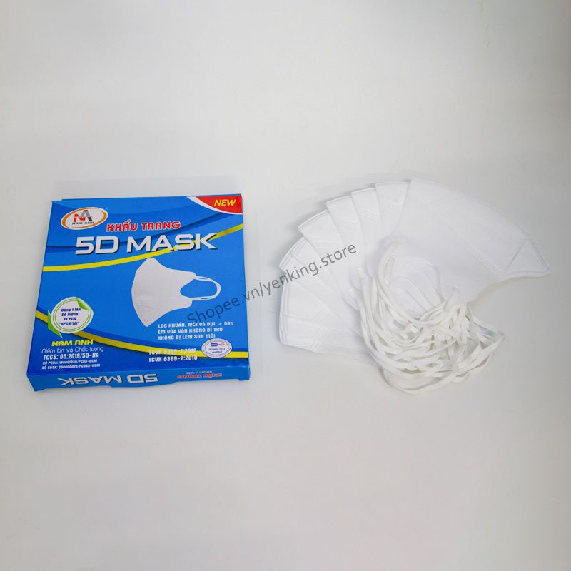 Khẩu trang 5d / khẩu trang 5d farmapro/ khẩu trang 5d nam anh