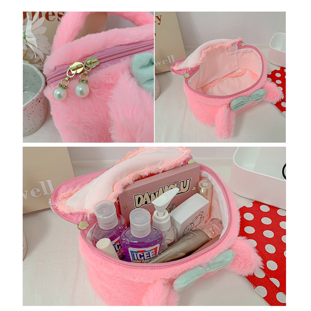 Sanrio Túi Đựng Mỹ Phẩm Hình Kuromi cinnamoroll Dễ Thương