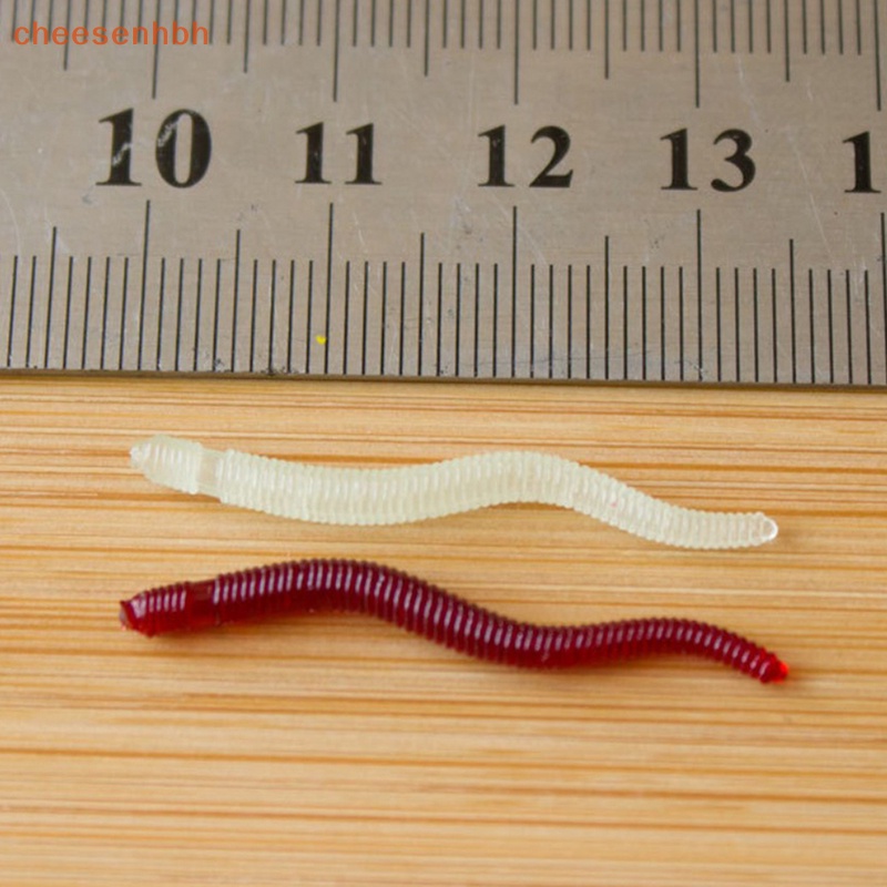 50 Mồi Giun Giả Câu Cá 35mm vn
