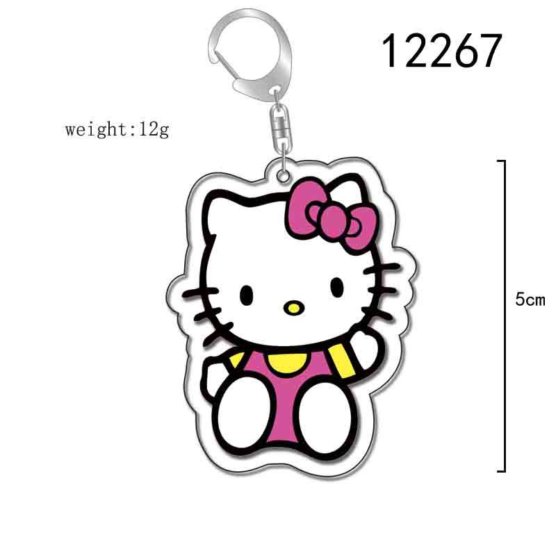 Móc chìa khóa Sanrio Kuromi Melody Pudding chó tai to dễ thương