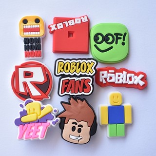 Dễ Thương Phụ Kiện Trang Trí Giày Hình Chú Heo Đáng Yêu Cho croc robloxs game Bitz charm roblox roblox croc Ambis