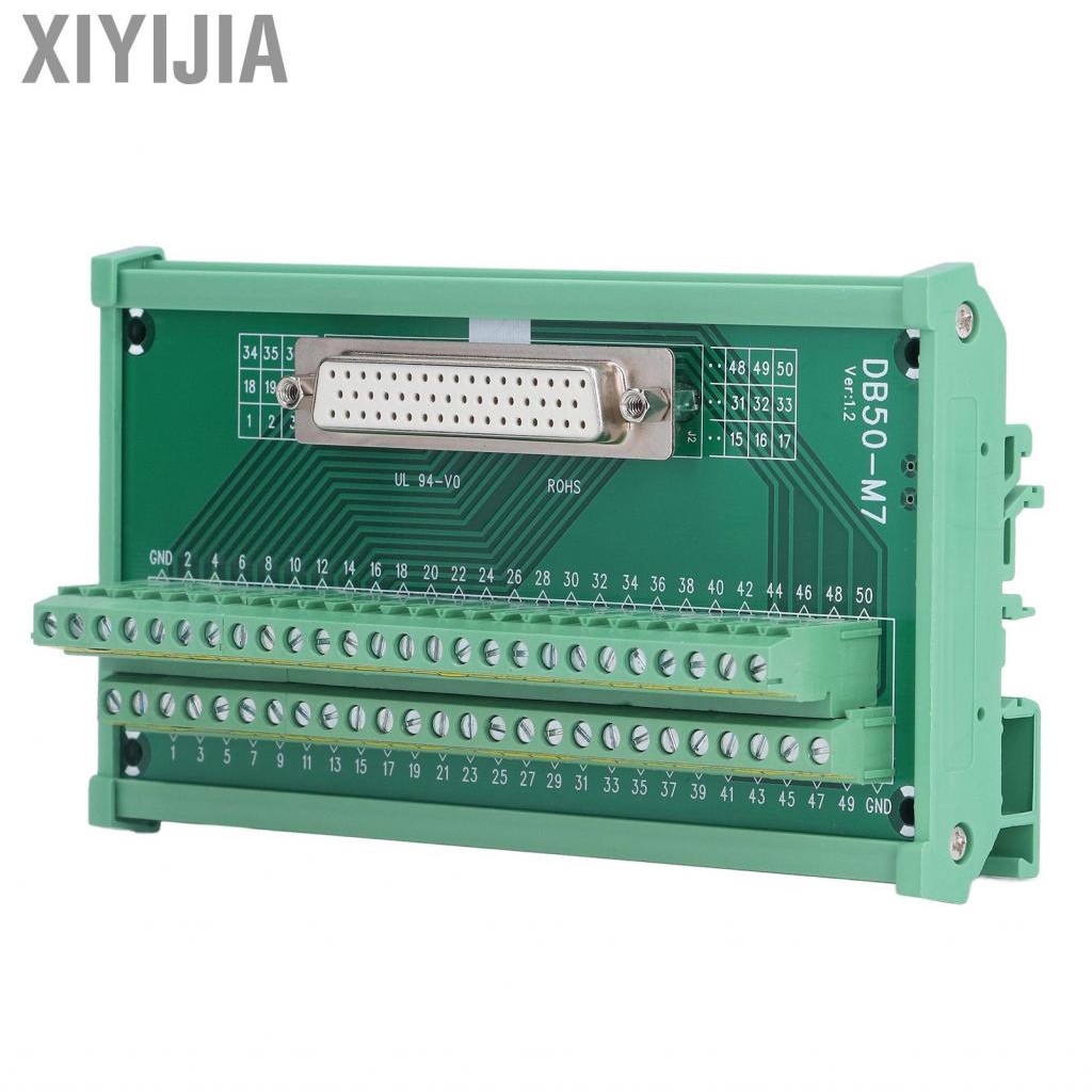 Xiyijia DC60V 0.2Nm DB50 To Terminal Connector Adapter  PCB Board Straight Female