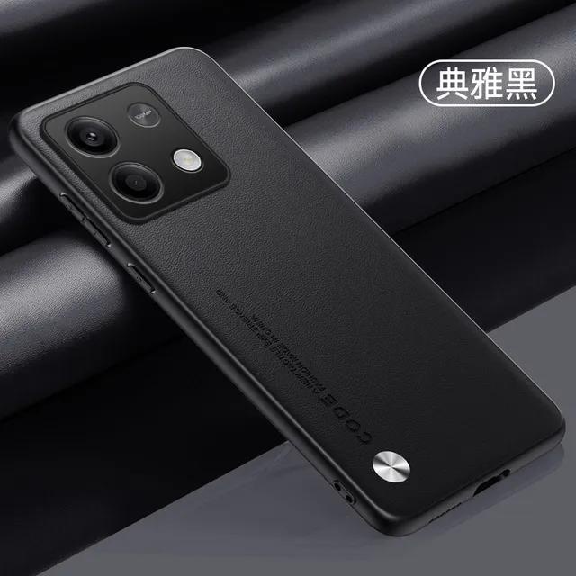 Ốp Điện Thoại Da pu Trơn Cho xiaomi redmi note 13 pro plus note13 pro note 13 pro +