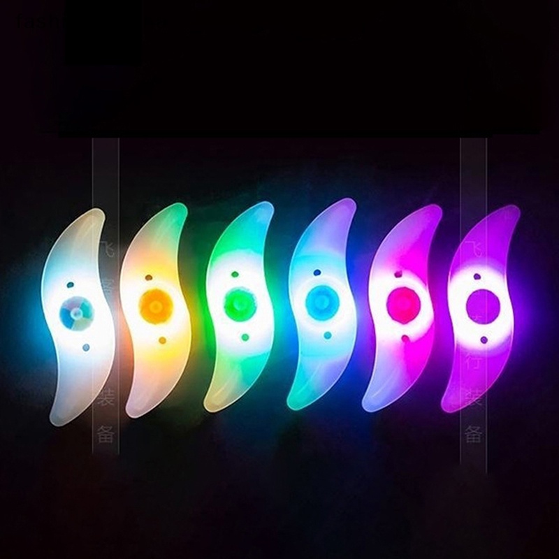 Đèn led Cảnh Báo Nhiều Màu Gắn Căm Xe Đạp Chống Nước Cân Bằng Thời Trangbanana