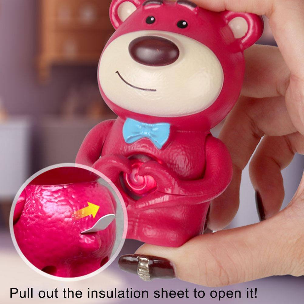 Dễ Thương Đồ Chơi Gấu Nhồi Bông Phát Sáng b6a3 Xinh Xắn Đáng Yêu