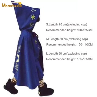 Momo Áo Choàng Hóa Trang Phù Thủy halloween Cho Bé