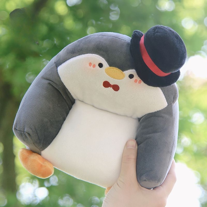 Thú Nhồi Bông Hình Vịt Vàng Dễ Thương Cho Ghế sofa