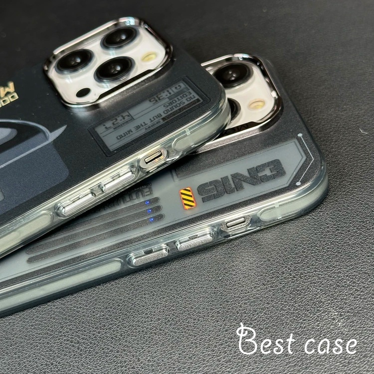 Ốp Điện Thoại Cứng In Hình Mạch Hoạt Hình Cho iphone 15 14 13 12 11 pro max