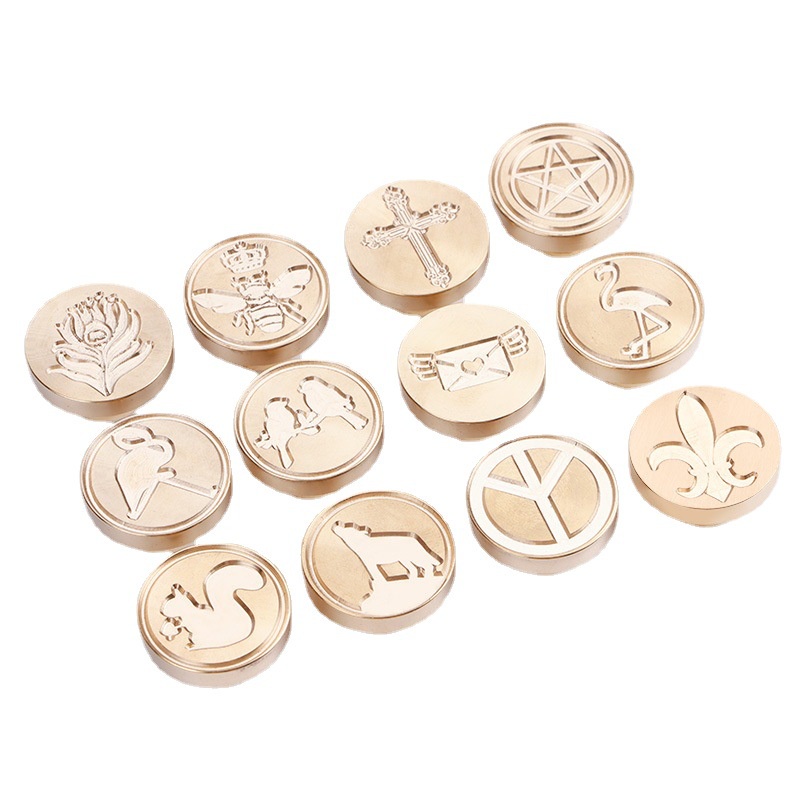 Con Dấu Sáp 25mm In Hình Động Vật Thỏ / Sói / Ong Trang Trí Thiệp Cưới