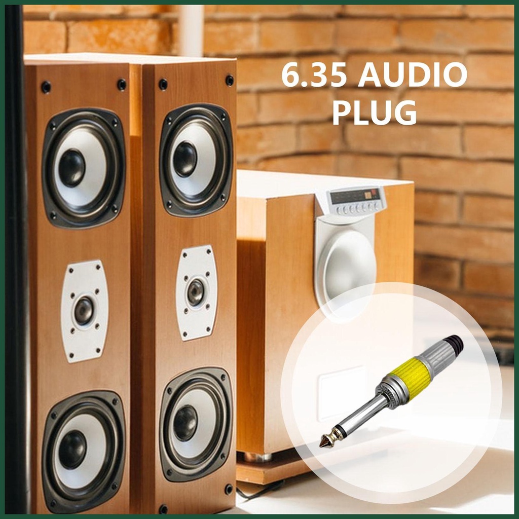 Dây Cáp Chuyển Đổi Âm Thanh Micro 6.5 Hai Lõi 6.35 Bankivn