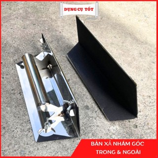 Bộ bàn xả nhám góc tường- Sử dụng giấy nhám thường dễ thay thế