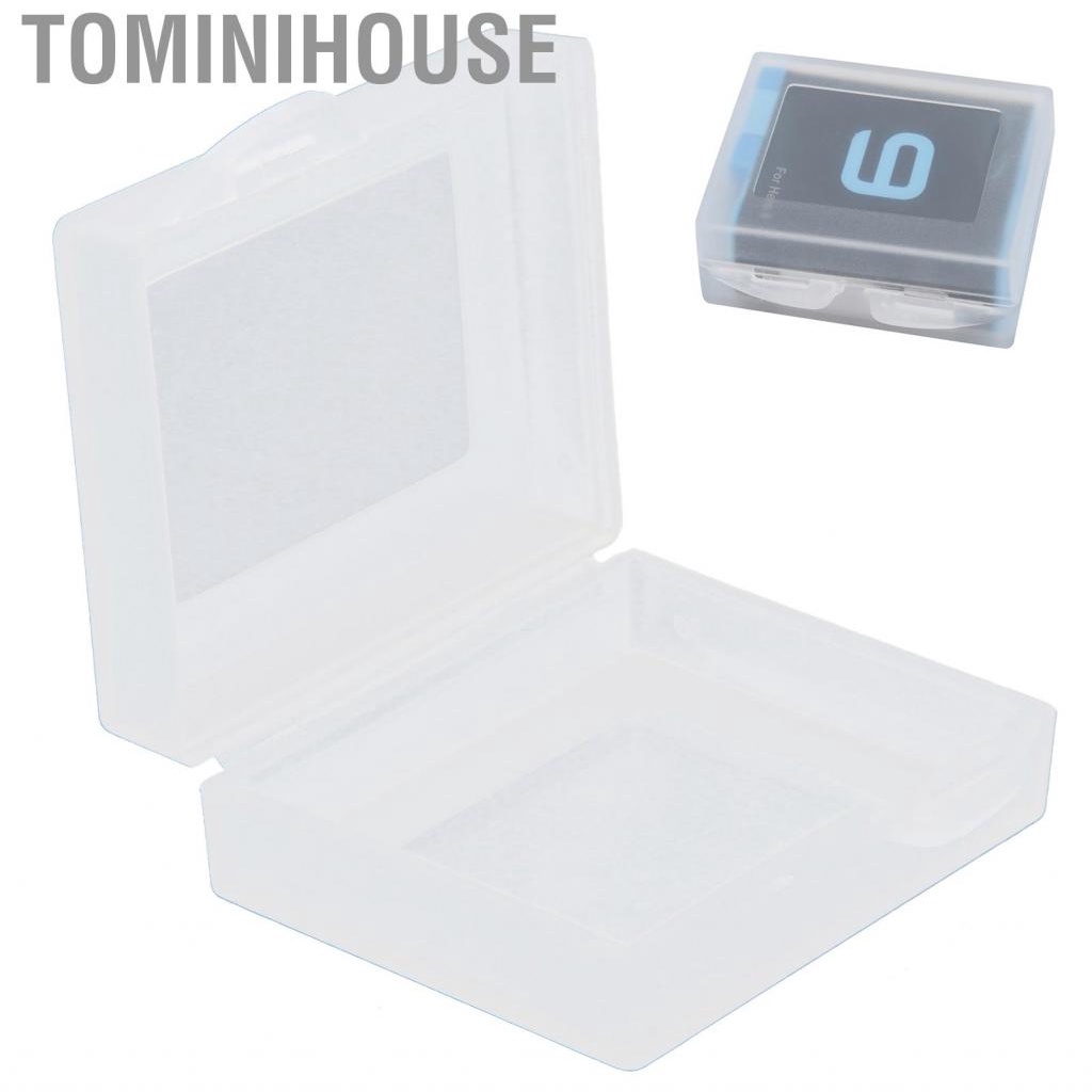 Tominihouse Storage Box Durable Plastic White Transparent Sports