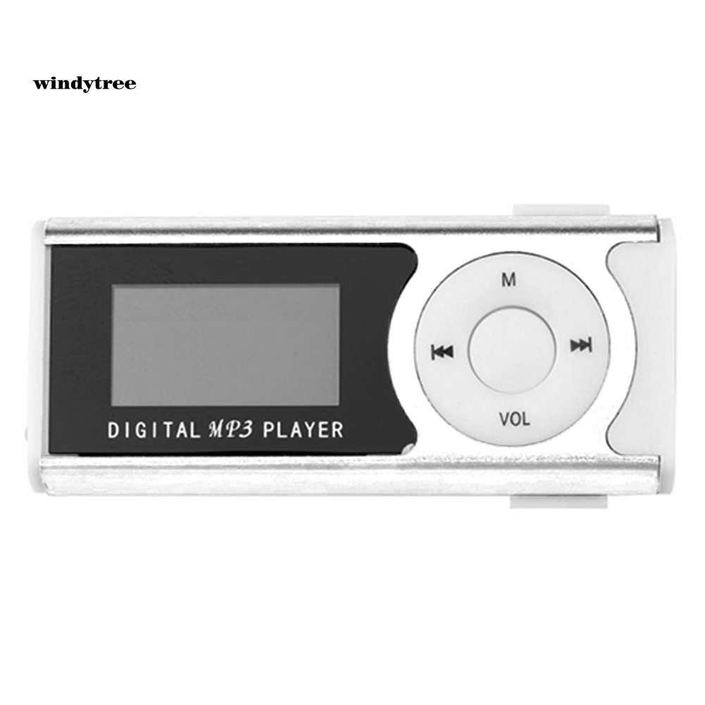 Máy Nghe Nhạc mp3 mini Màn Hình lcd Hỗ Trợ Thẻ Nhớ micro sd tf 16gb