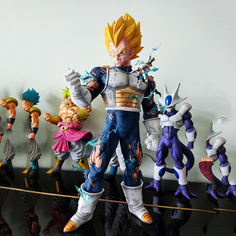 MH26 - Mô Hình Cao Cấp Vegeta Trong Dragon Ball Super Cao 55cm Có 3 Đầu Thay Thế - Mô Hình Figure Vegeta Đẹp Nhất