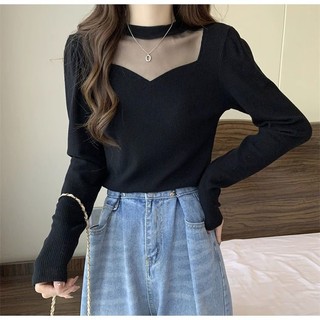 [45-100kg] Áo Thun Dài Tay Nữ plus size c12244