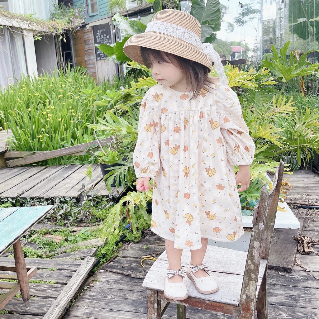 VÁY DÀI TAY NHUNG KẺ TĂM OP2238