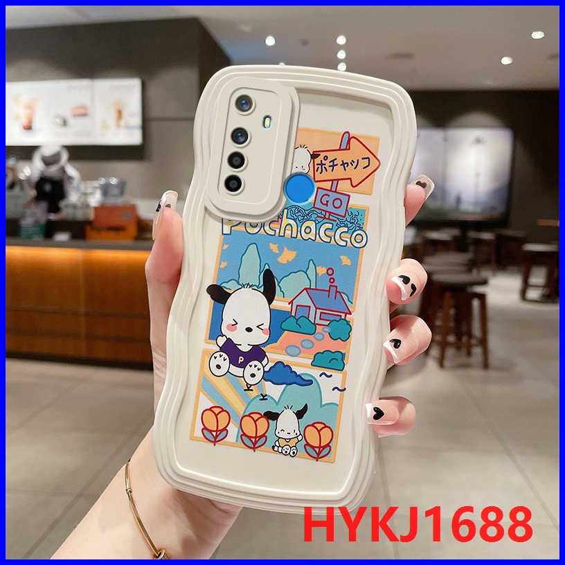 Ốp lưng Realme 5 ốp lưng Realme 5s ốp lưng Realme 5i ốp lưng Realme C3 Ốp Điện Thoại tpu Silicon Họa Tiết Gợn Sóng Dành Cho realme 5 realme 5s realme 5i realme c3 realme 6i DBL