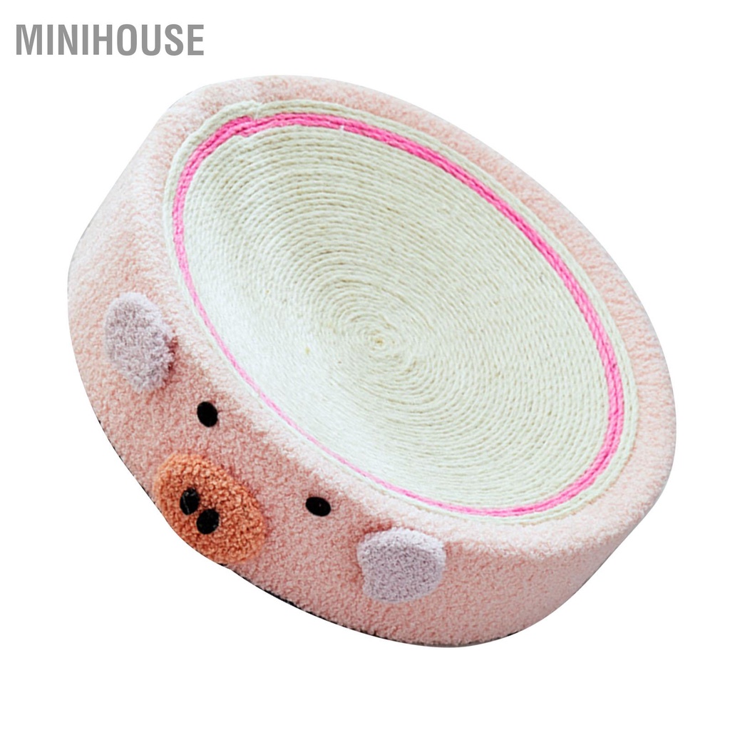 MiniHouse Cat Scratcher Bed Salu hình tròn Lounge để bảo vệ đồ nội thất bằng móng vuốt