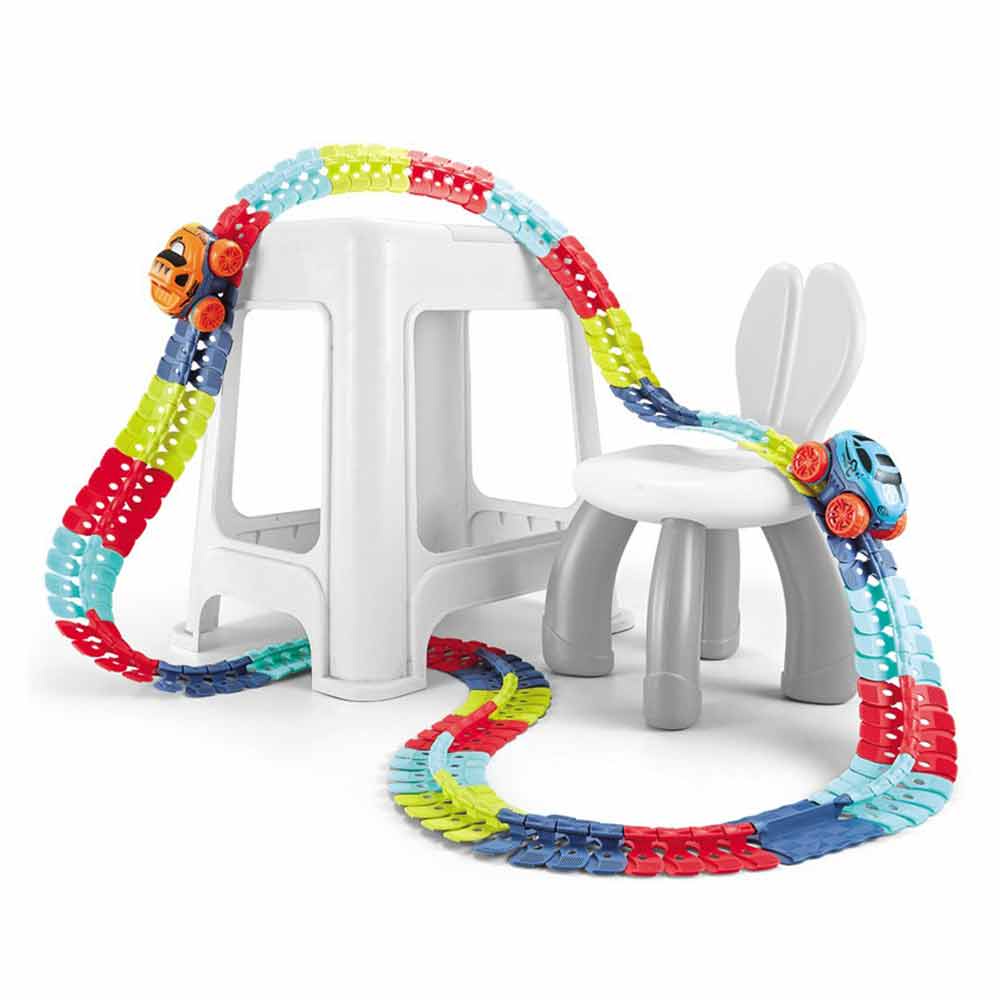 Changeable Track fexible rail track racing car kids electric car toy set