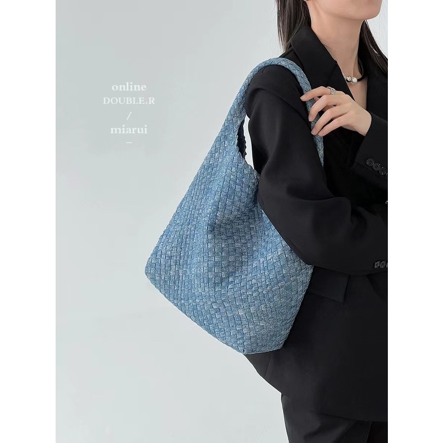 Túi Đeo Chéo Vải denim Phong Cách Mới 2023