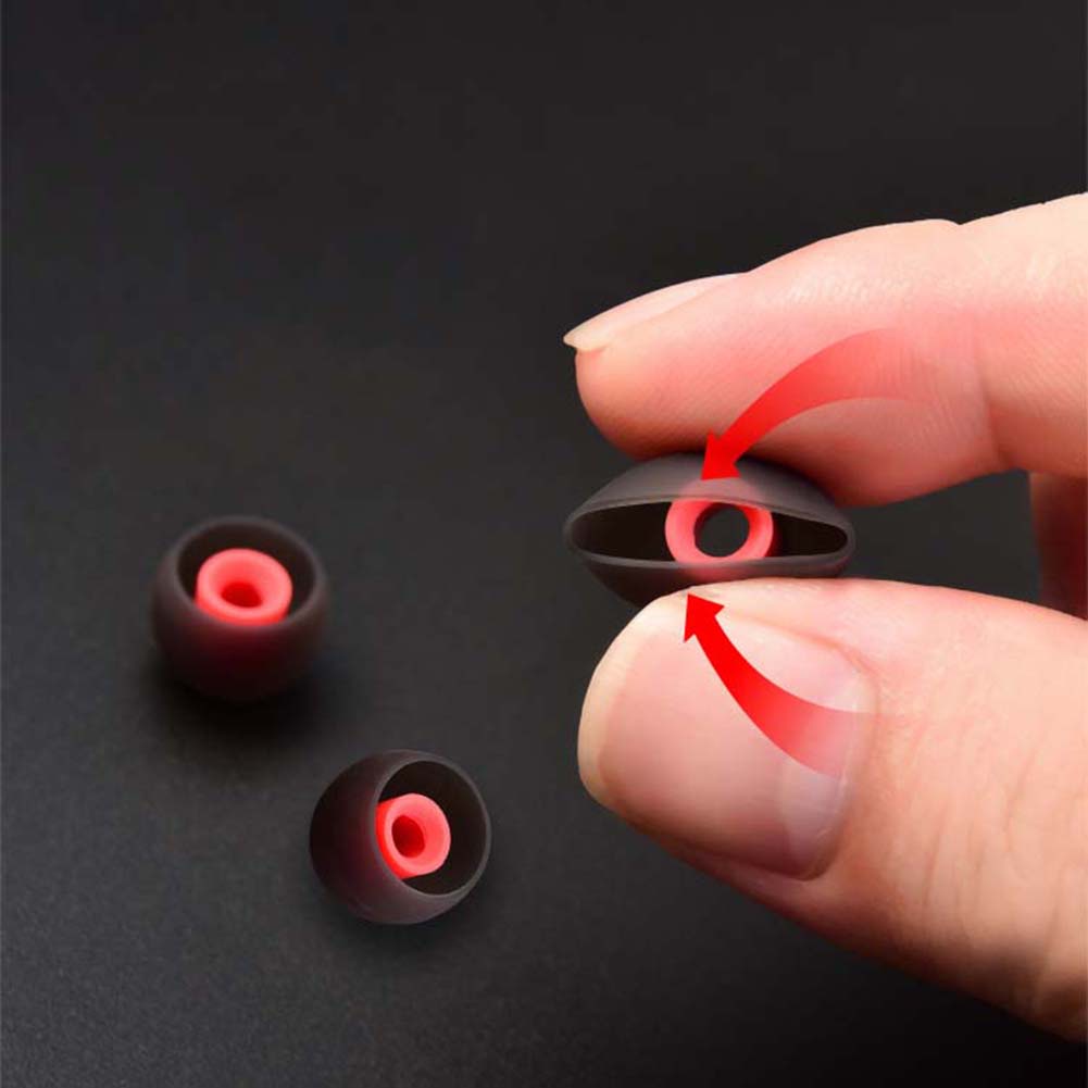 Set 3 Cặp Nút Tai Nghe Nhét Tai Thay Thế Bằng silicone