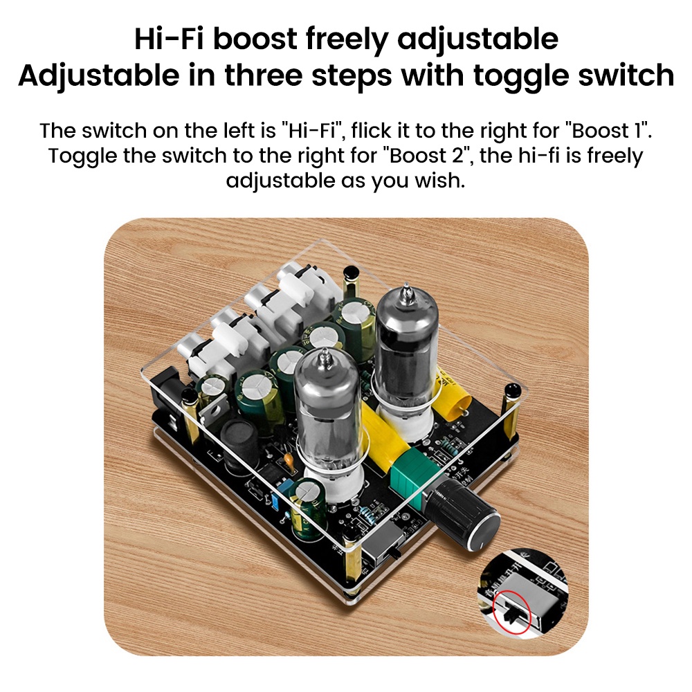 DIYMORE Mạch Khuếch Đại Âm Thanh hifi dc12-16v Phiên Bản Nâng Cấp 6k4