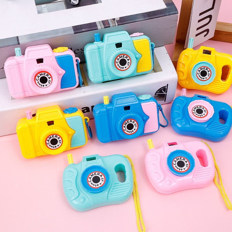 1 Đồ Chơi Máy Ảnh Chiếu Màu Macaron Dễ Thương Sáng Tạo Và Thú Vị Cho Trẻ Em